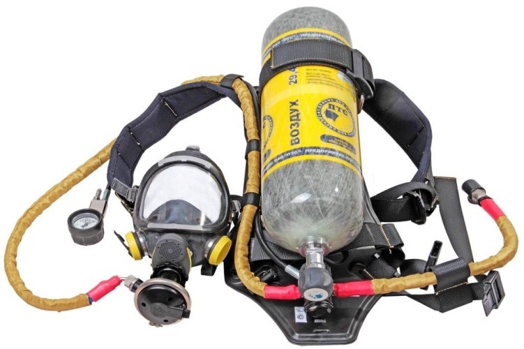 Breathing apparatus with compressed air PTS & quot; Profi-A & quot;