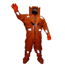 Rescue immersion suit with hermetic zipper GTKS6-GM