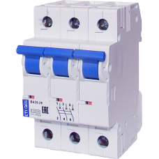 Automatic circuit breaker VA 25-29 20A 3ph