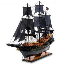Model of the pirate ship & quot; Black Pearl & quot;